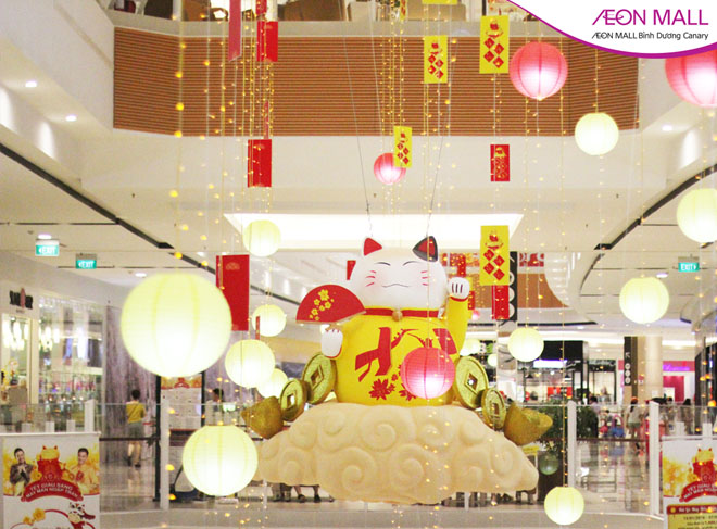 NHẬN VÀNG MỖI NGÀY KHI MUA SẮM TẾT TẠI AEON MALL
